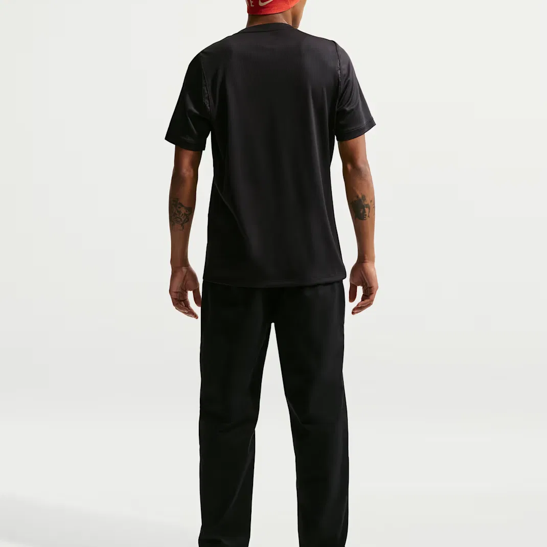 Шорты футбольные мужские реплика Dri-FIT Norway 2026 Stadium Away Nike, Black/Black/Black — фото 4