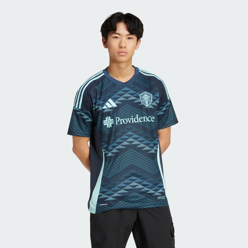

Джерси Adidas Seattle Sounders FC 25/26 Away Jersey, цвет Aurora Ink