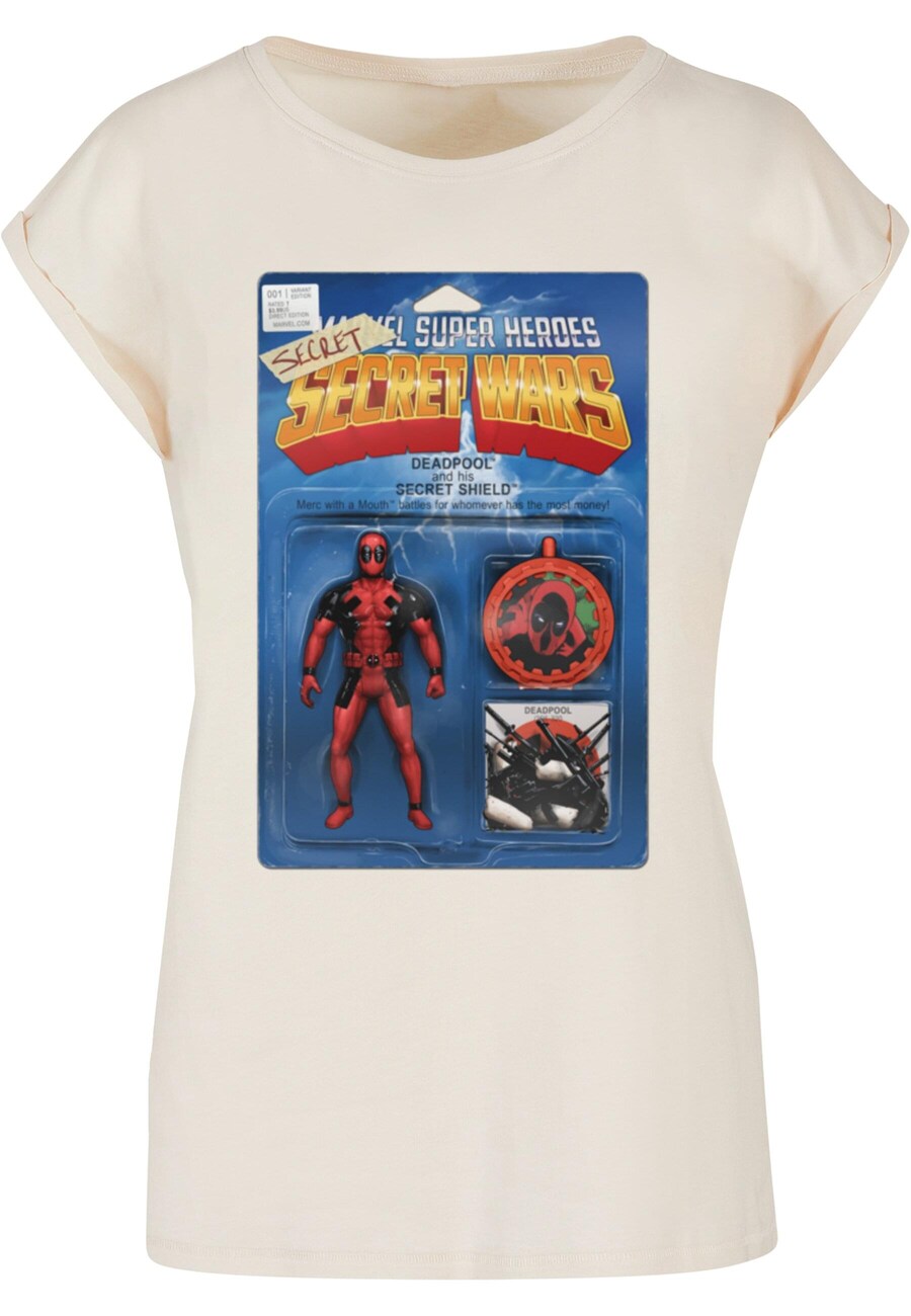

Рубашка ABSOLUTE CULT Deadpool - Secret Wars Action Figure, светло-бежевый