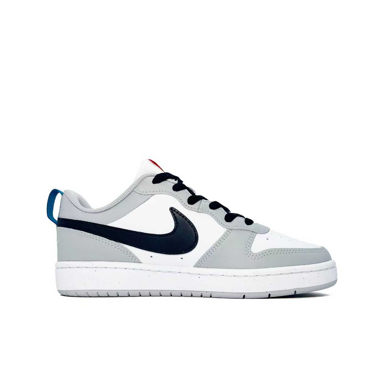Детские скейтерские кеды Court Borough Nike, светло-серый — фото 3
