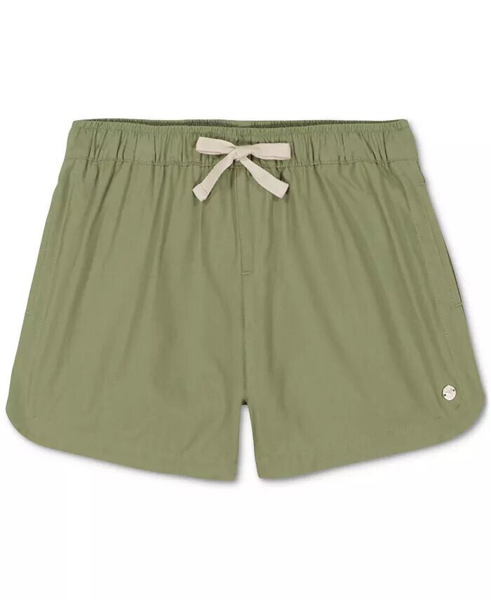 

Тканые шорты Mattina без застежек для больших девочек Roxy, зеленый