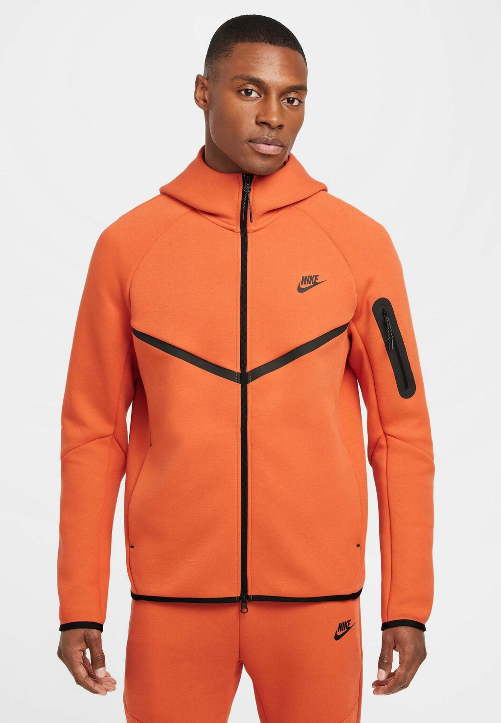 

Толстовка на молнии TCH FLC FZ WR Nike Sportswear, коралловый