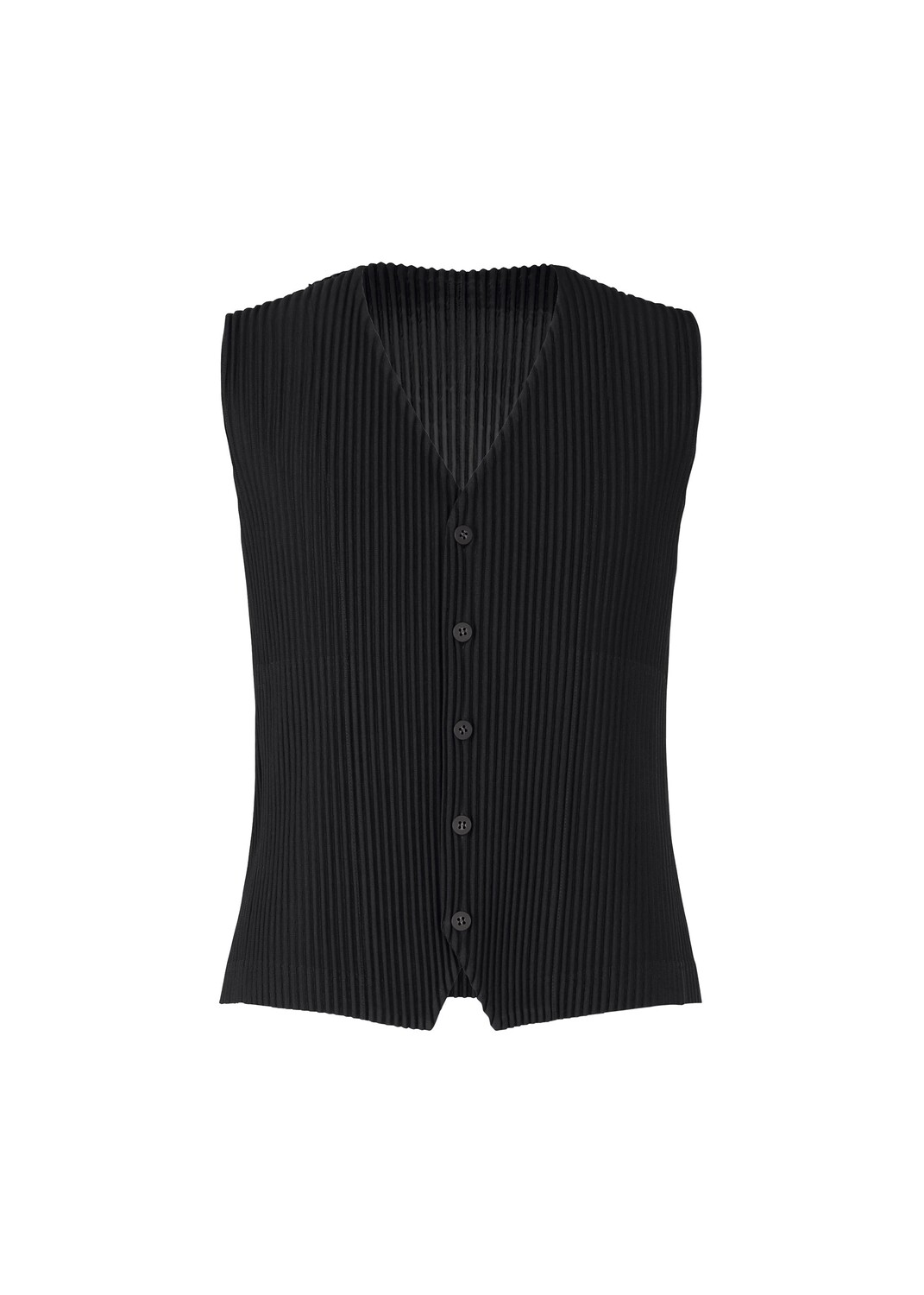 

Жилет basics Homme Plissé Issey Miyake, черный
