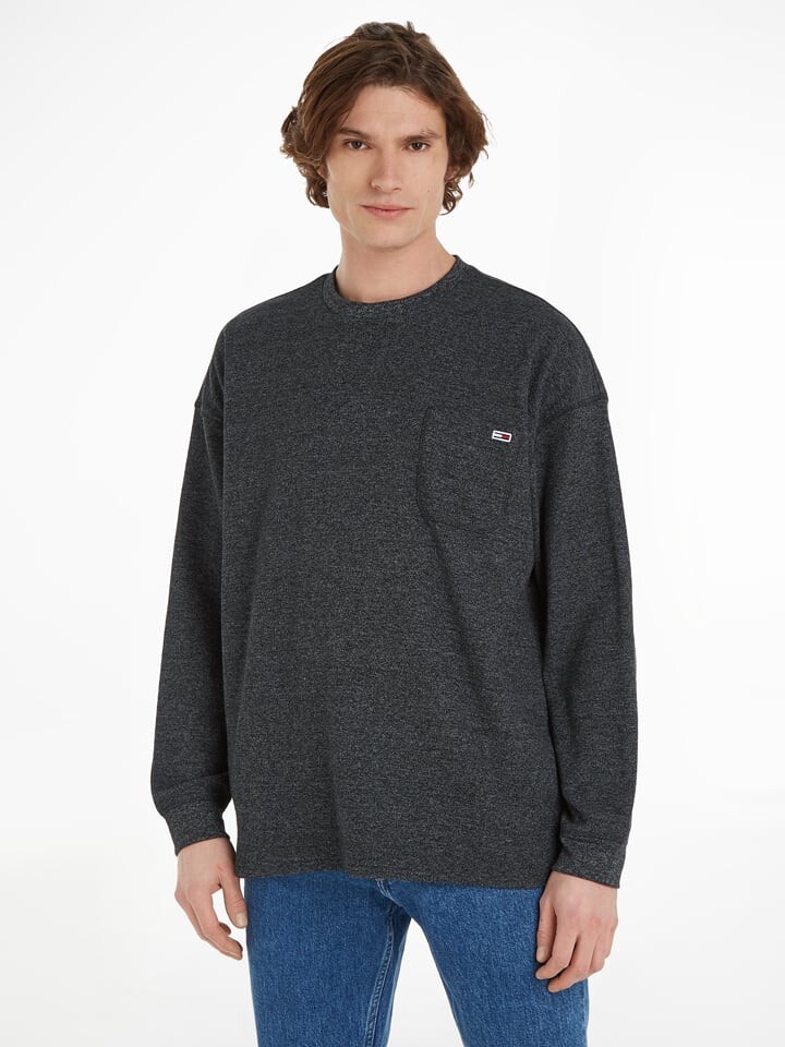 Лонгслив Tommy Hilfiger, черный