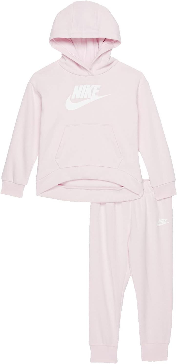 

Детский набор Nike Club Fleece Set, цвет Pink Foam