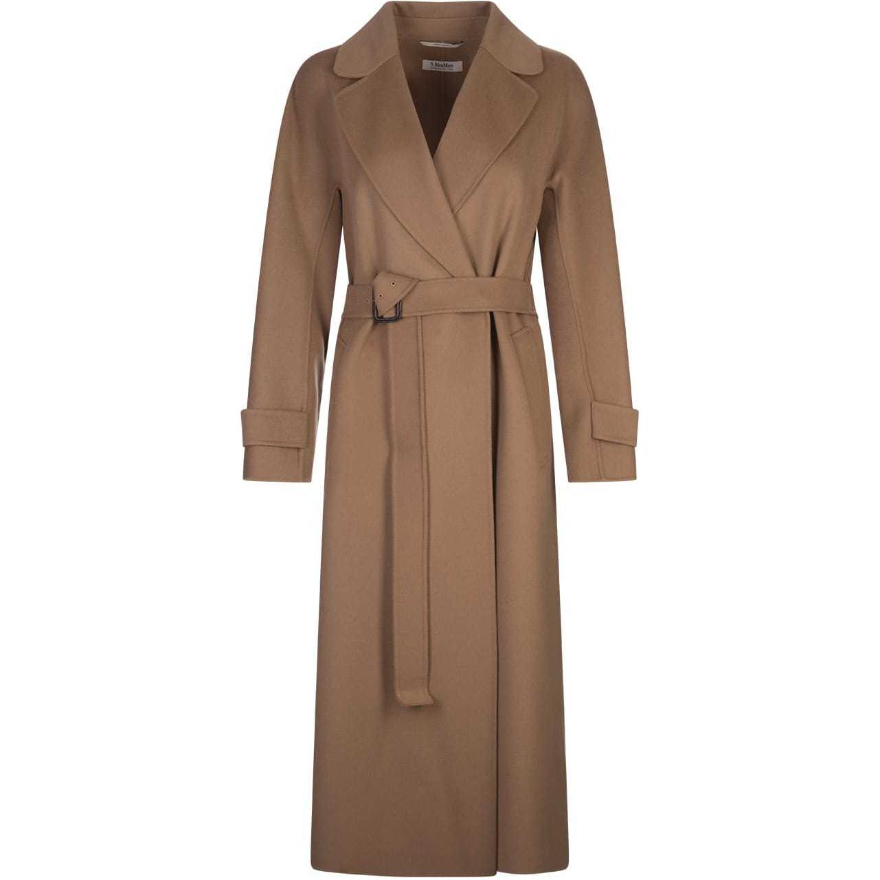 

'S MAX MARA Макс Мара поясное пальто, Brown