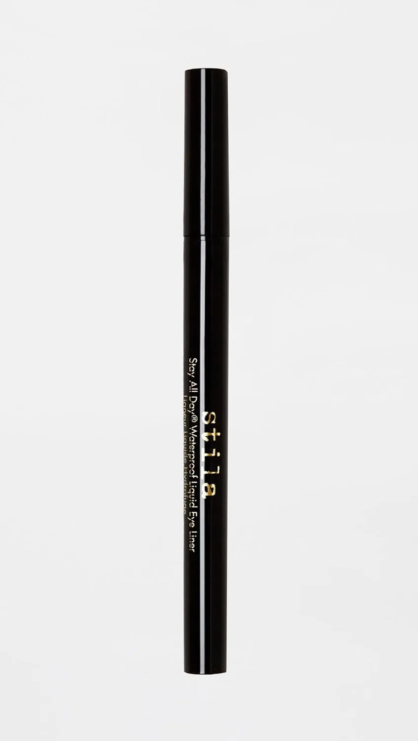 Подводка для глаз Stila Stay All Day Waterproof Liquid Eye Liner, жидкая, черный, 1 шт. — фото 4