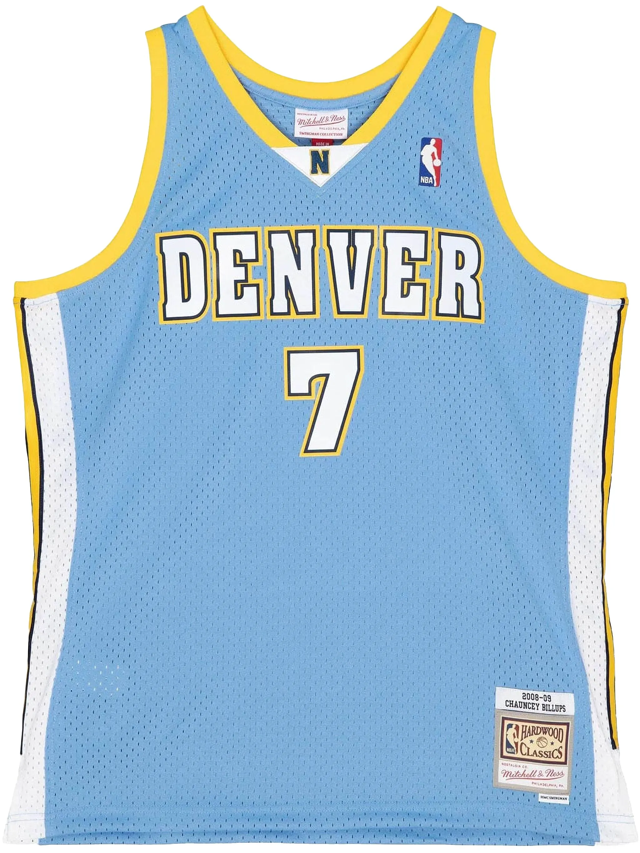 

Топ 2008/09 Chauncey Billups Denver Nuggets Swingman Player Mitchell & Ness, синий