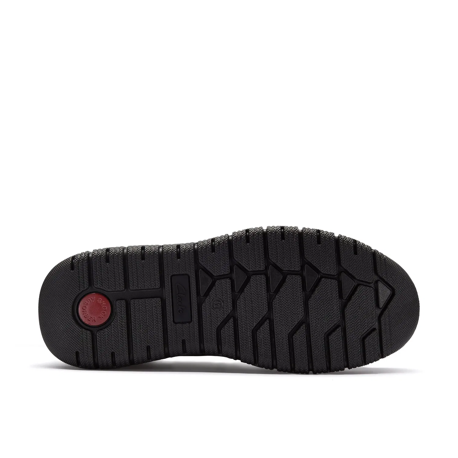 Мужские слипоны Clarks из темно-коричневой нубуковой кожи, коричневый — фото 3