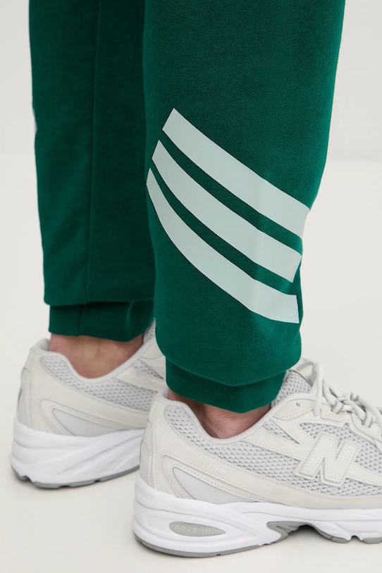Спортивные штаны Adidas, зеленый — фото 4