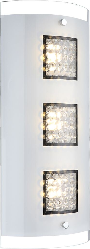 

Настенный светильник Globo Wl металл белый, хром, 3Xled 48242-3 Globo Lighting