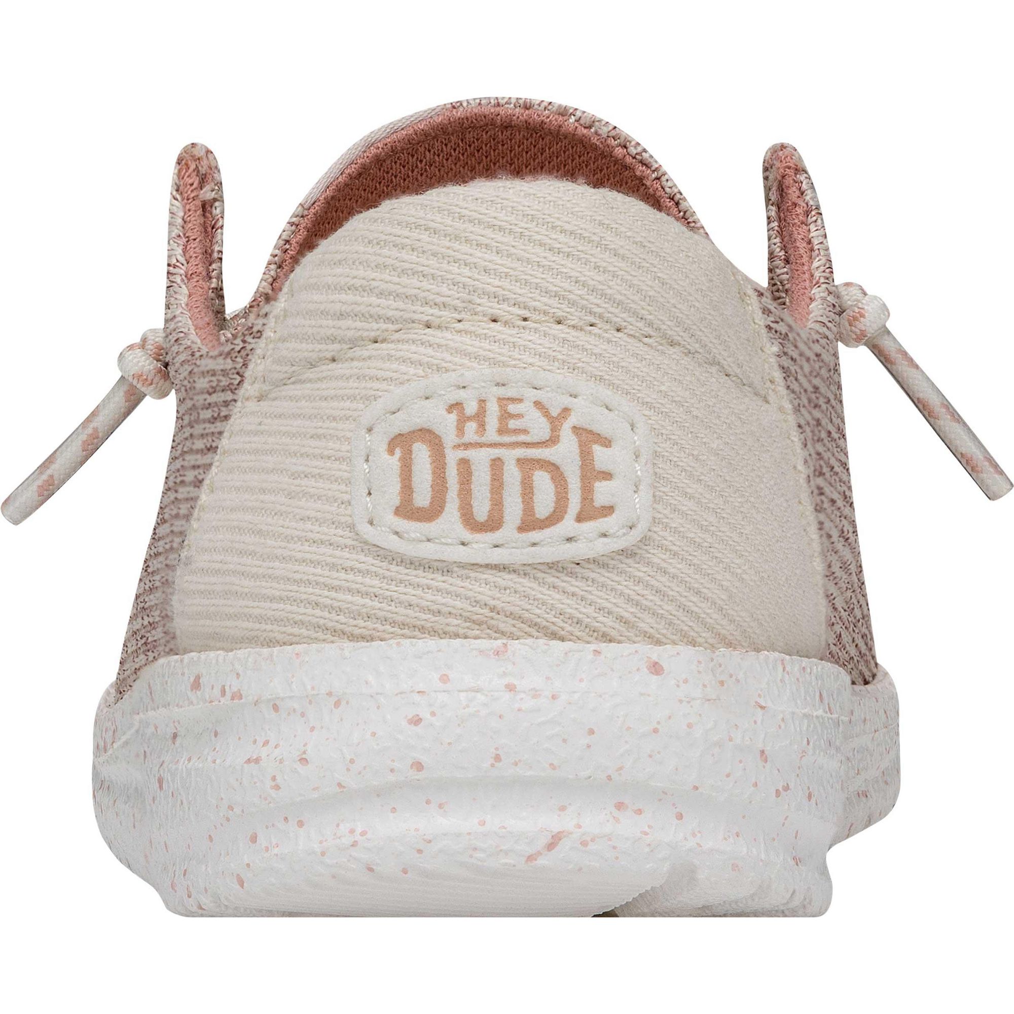 Детские спортивные повседневные кроссовки Wendy Youth Sport Mesh (для девочек младшего и старшего возраста) Hey Dude, Light Pink — фото 3