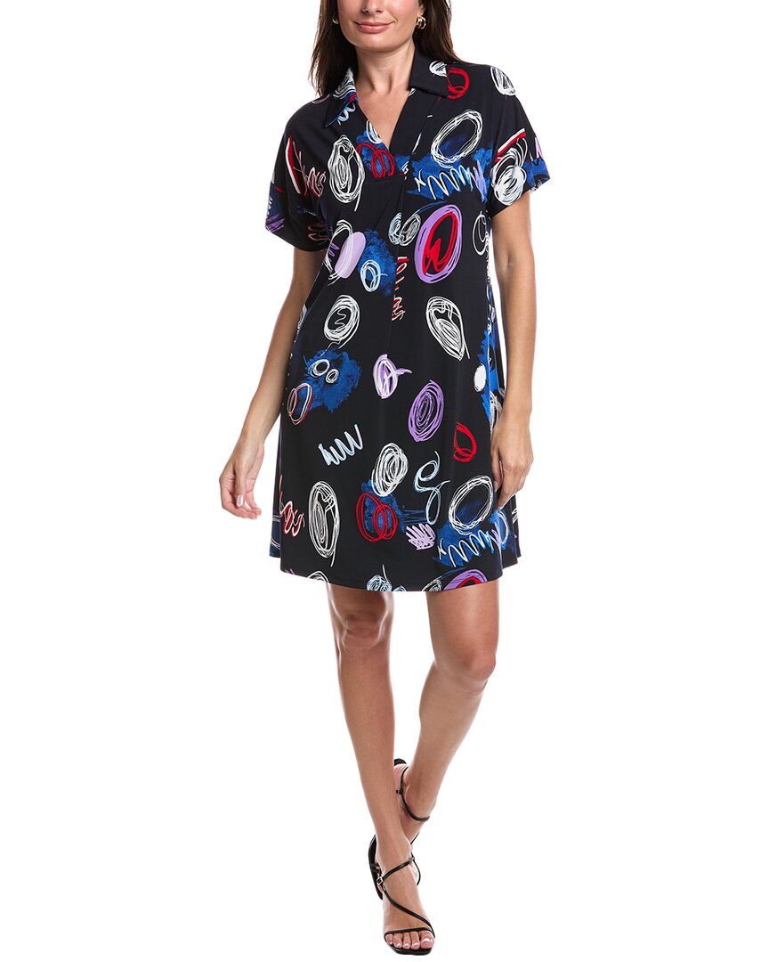 

Джозеф Рибкофф Платье-поло с передними складками Joseph Ribkoff, черный