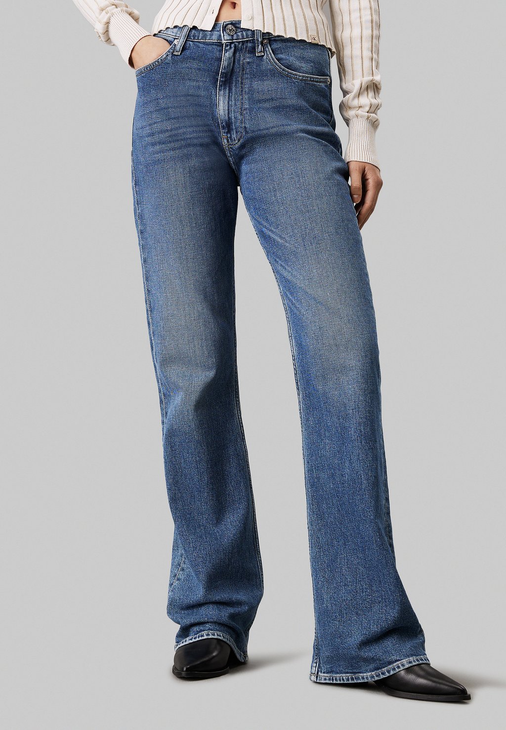 

Джинсы Bootcut AUTHENTIC Calvin Klein Jeans, синий деним