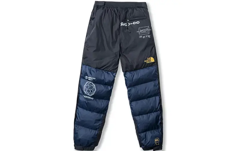 

Спортивные штаны Brain Dead X Knit унисекс темно-синие The North Face, темно-синий