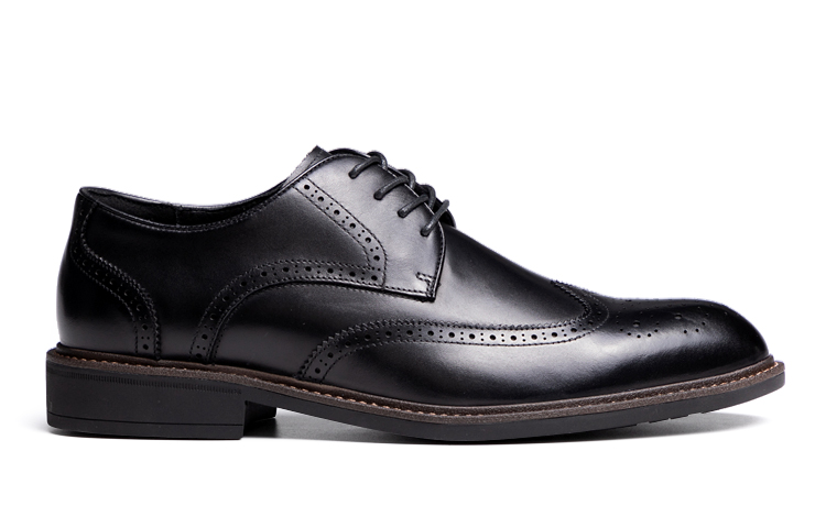 VICKI BROWN Туфли GENTRY мужские классические черные, цвет Black — фото 3