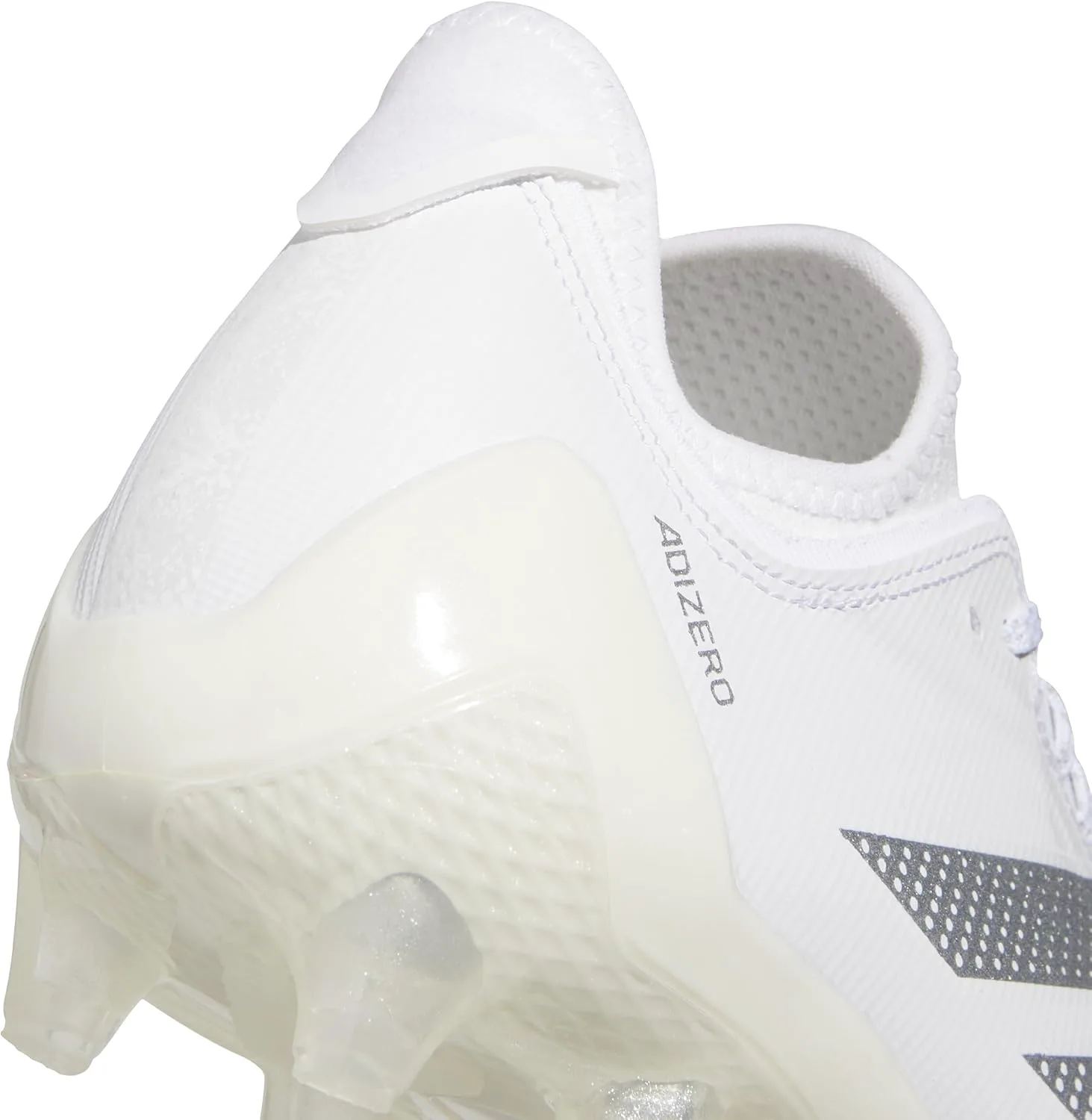 Мужские кроссовки Adidas Adizero Electric.1 для американского футбола, белый/металлик — фото 3