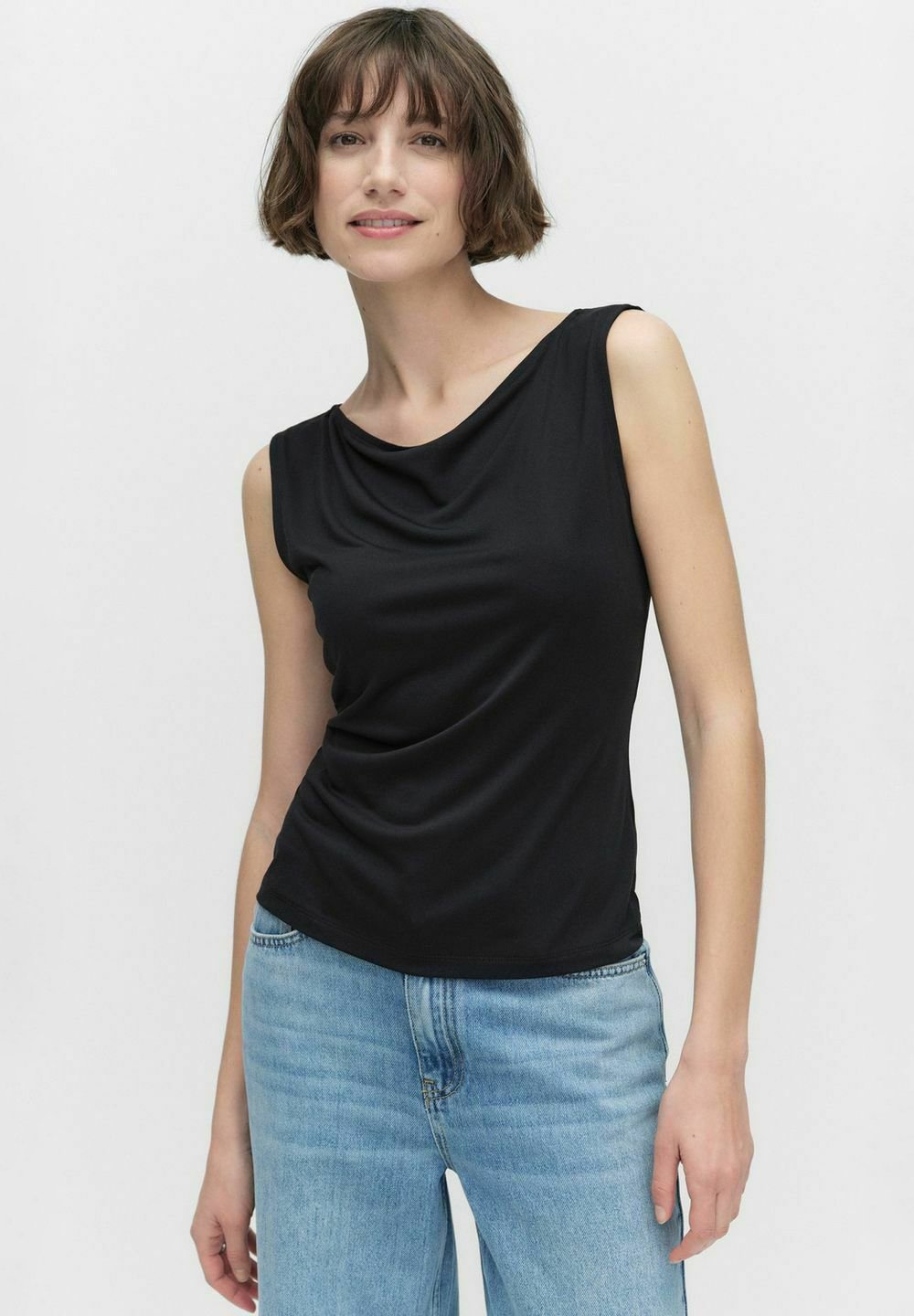 

Топ LUELLA BOAT NECK STOCKH LM Studio, черный