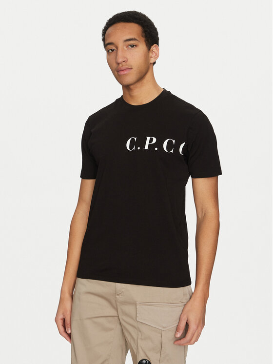 

Футболка обычного кроя 18CMTS139A005100W C.P. Company, черный