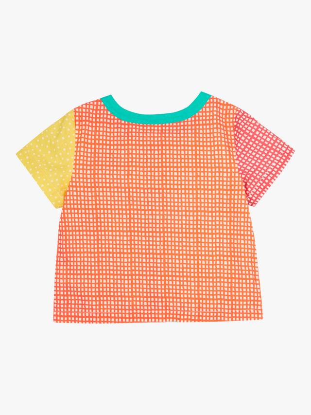 Детская футболка Estella из органического хлопка Frugi, Rainbow Hotchpotch — фото 2