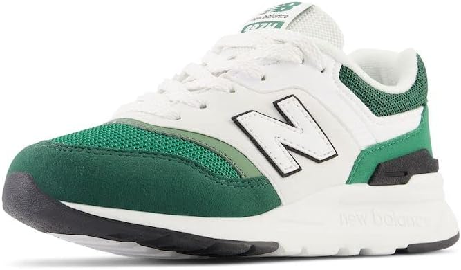 

Детские кроссовки New Balance 997h V1 на шнуровке (унисекс), черный/зеленый
