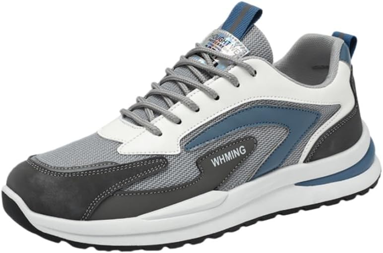 

Удобные и дышащие мужские спортивные кроссовки - мягкие и легкие, для повседневной носки подростками, подходят для ежедневных прогулок на улице и занятий спортом Clolinde, серый