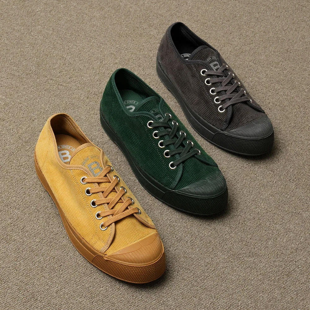 Мужские низкие кроссовки Romy Corduroy цвета кэмел от Bensimon — фото 4
