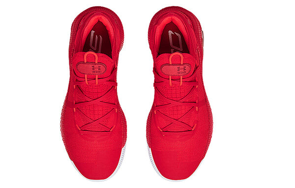 Кроссовки curry 6 team 'red' Under Armour, красный — фото 4