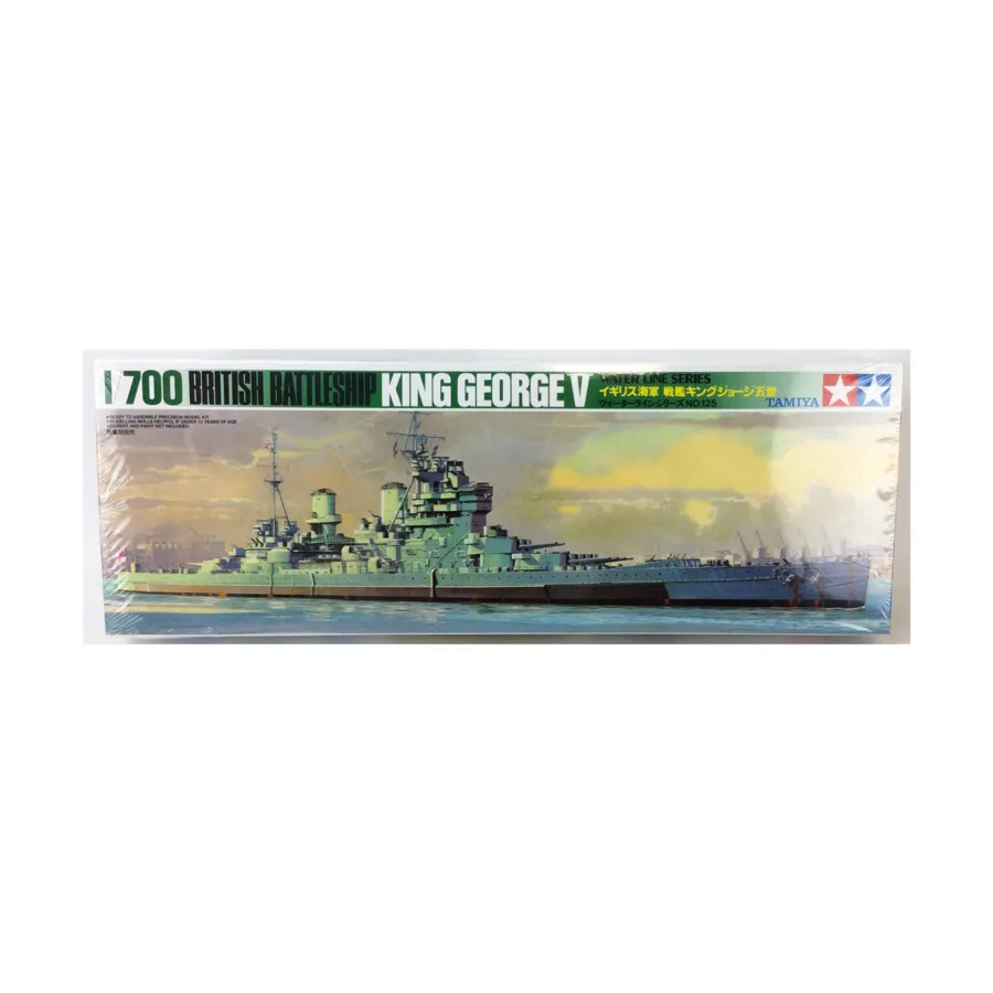 

Британский линкор - Кинг Джордж, Water Line Series - 1/700 Scale