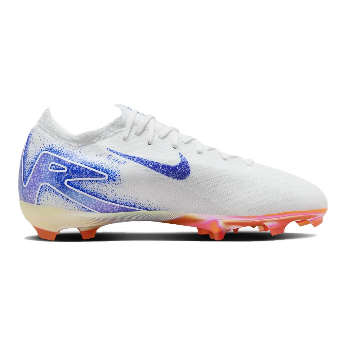 Футбольные бутсы Mercurial Vapor 16 Pro Kids Kids Low-top Белые/синие Nike, белый/голубой — фото 2