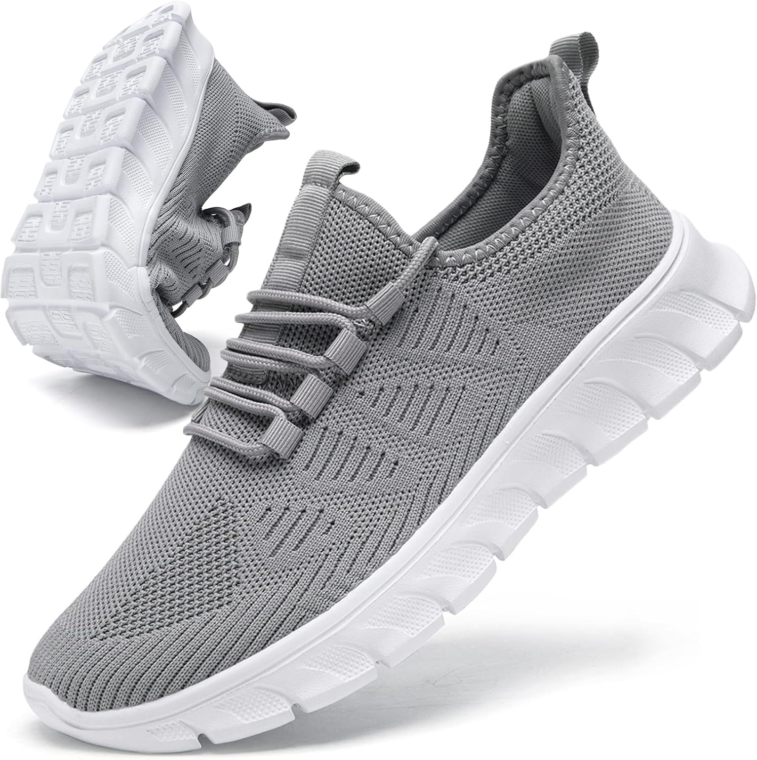 

Мужские беговые кроссовки ZGPWZWL для мужчин, теннисные, для тренажерного зала, легкие, для ходьбы, комфортные спортивные обувь для тренировок, серый