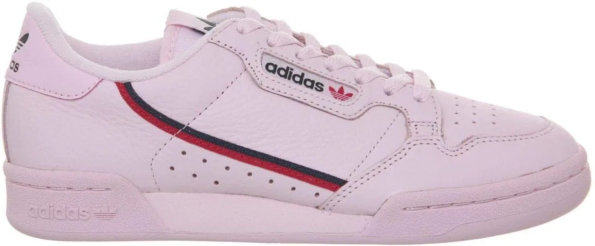 Мужские кроссовки Adidas Fw2336 Continental 80 Vegan для бега по улицам, Pink Roscla Escarl Maruni 0 — фото 3