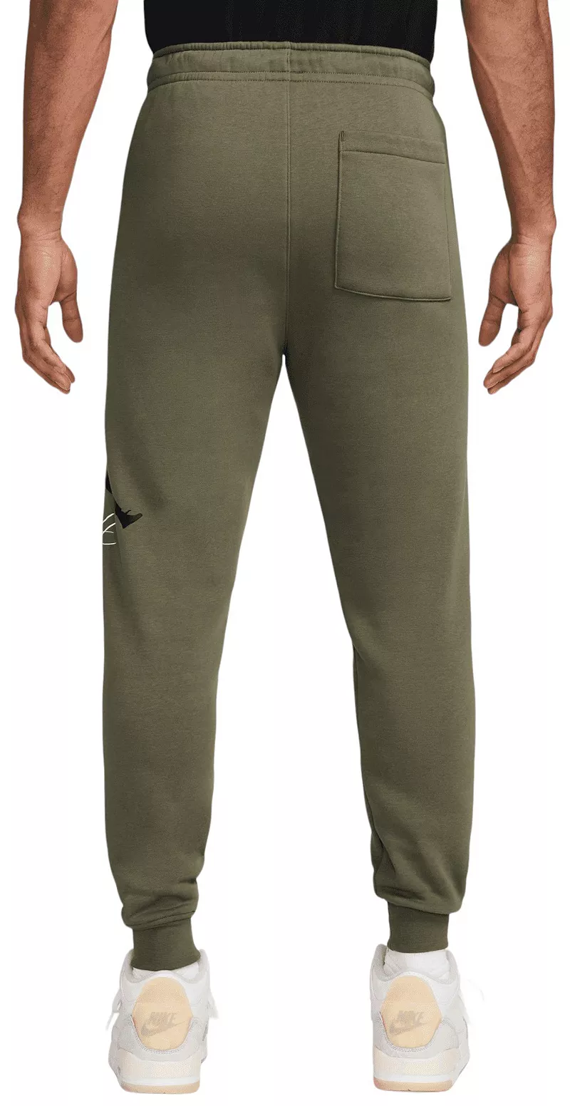 

Мужские базовые брюки Jordan Essentials из флиса, цвет Medium Olive