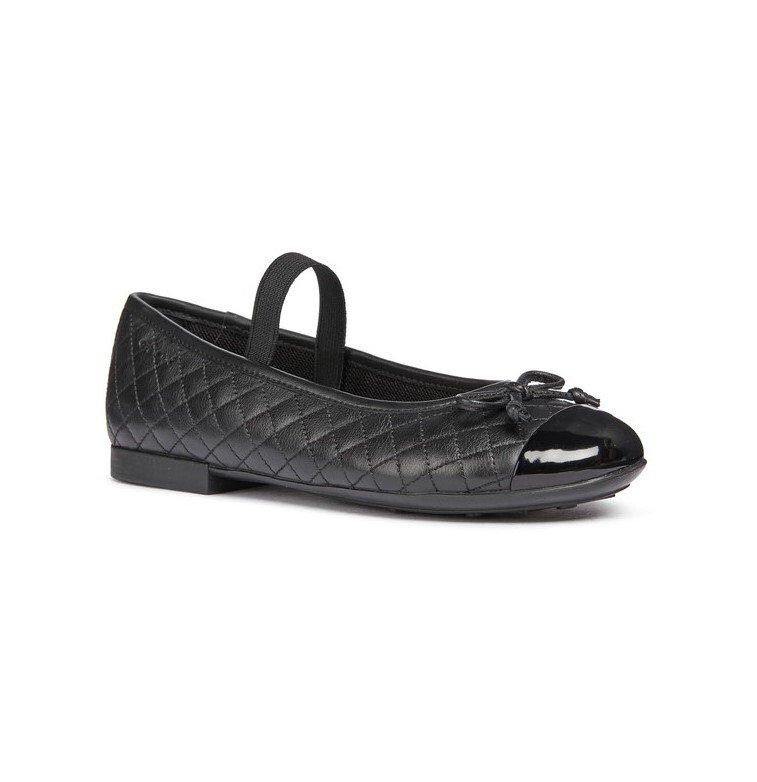 

Кожаные туфли Plie Junior Geox, черный