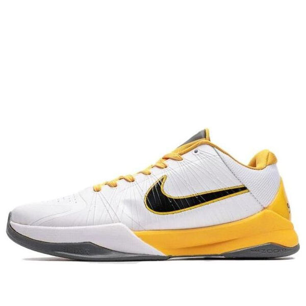 

Кроссовки зум кобе 5 Nike, желтый