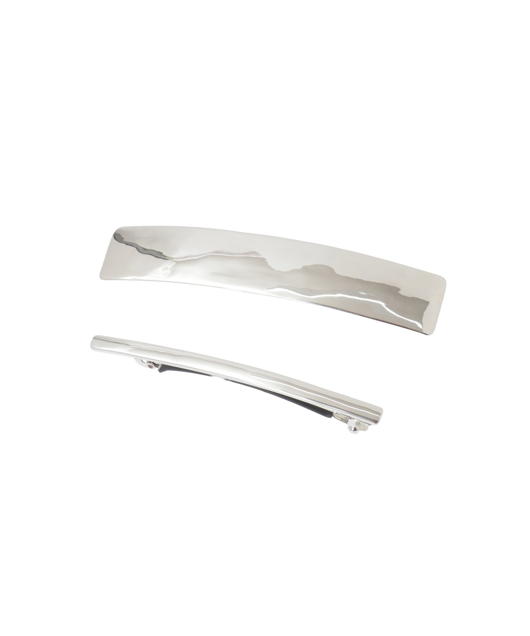 "HORIZON" Заколки для волос (набор из 2 шт.) 1Er Arrondissement, Silver