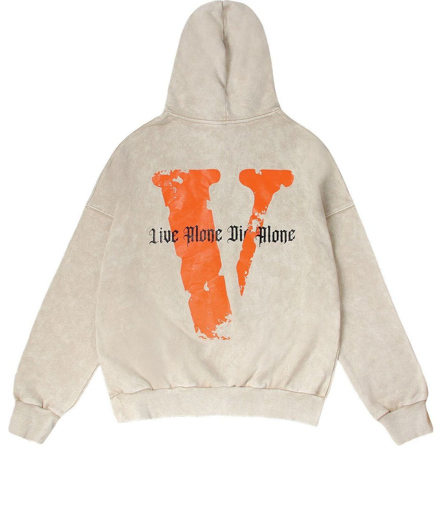 

Кроссовки VLONE Live Alone Die Alone Hoodie 'Wheat Orange', бежевый
