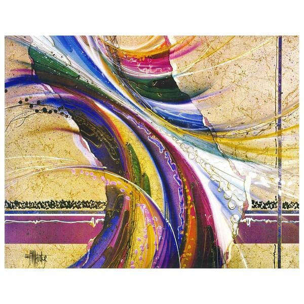

Картина на холсте LegendArte Farben auf Marmor, многоцветный