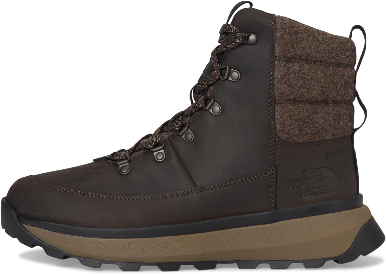 Ботинки The North Face Bergen Leather WP, цвет Demitasse Brown/TNF Black — фото 4