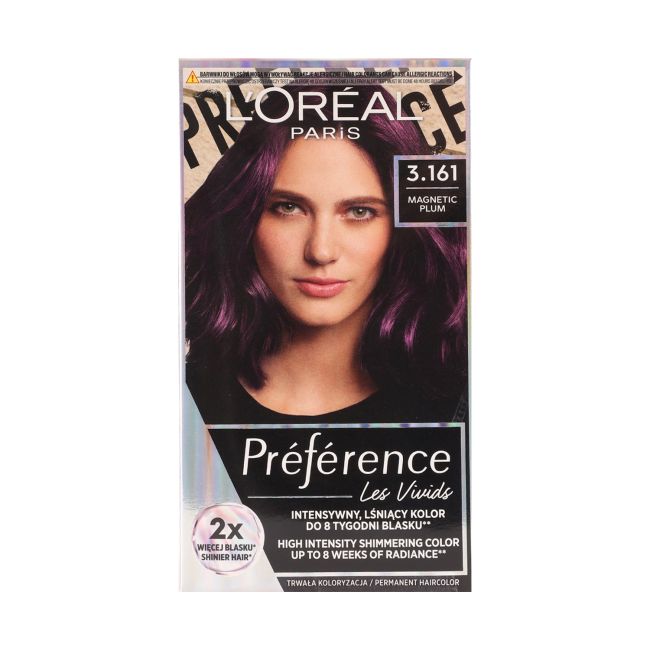 

Краска для волос L'Oreal preference (3.161 магнитная слива) L'oreal Paris