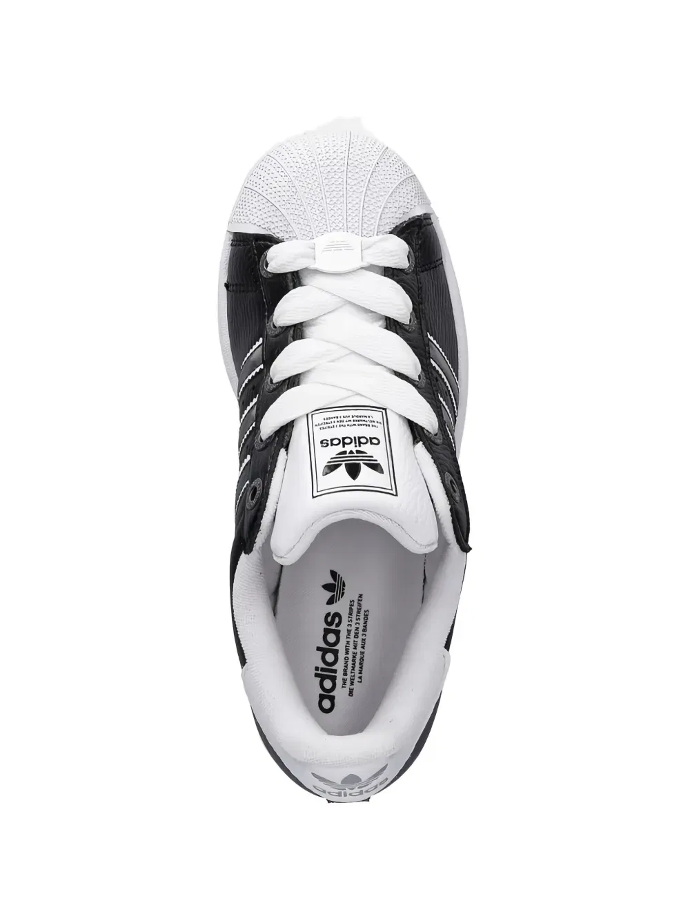 Кроссовки Superstar ii stripe Adidas Kids, черный — фото 3