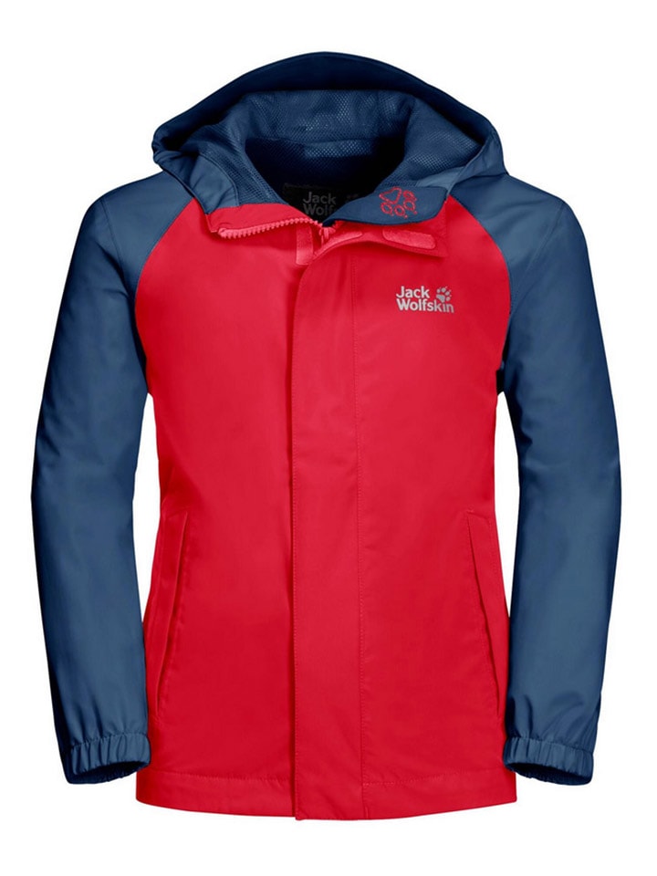 

Дождевик Jack Wolfskin, цвет rot/blau