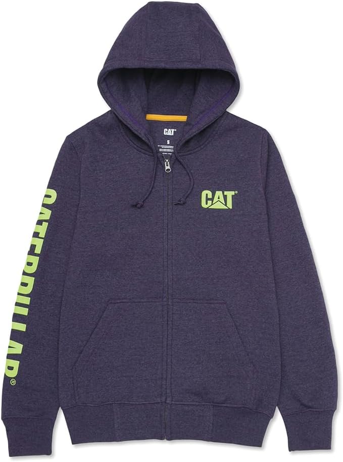 

CAT Women's 1050005 Женская худи с молнией Trademark Banner, Purple Velevet Heather