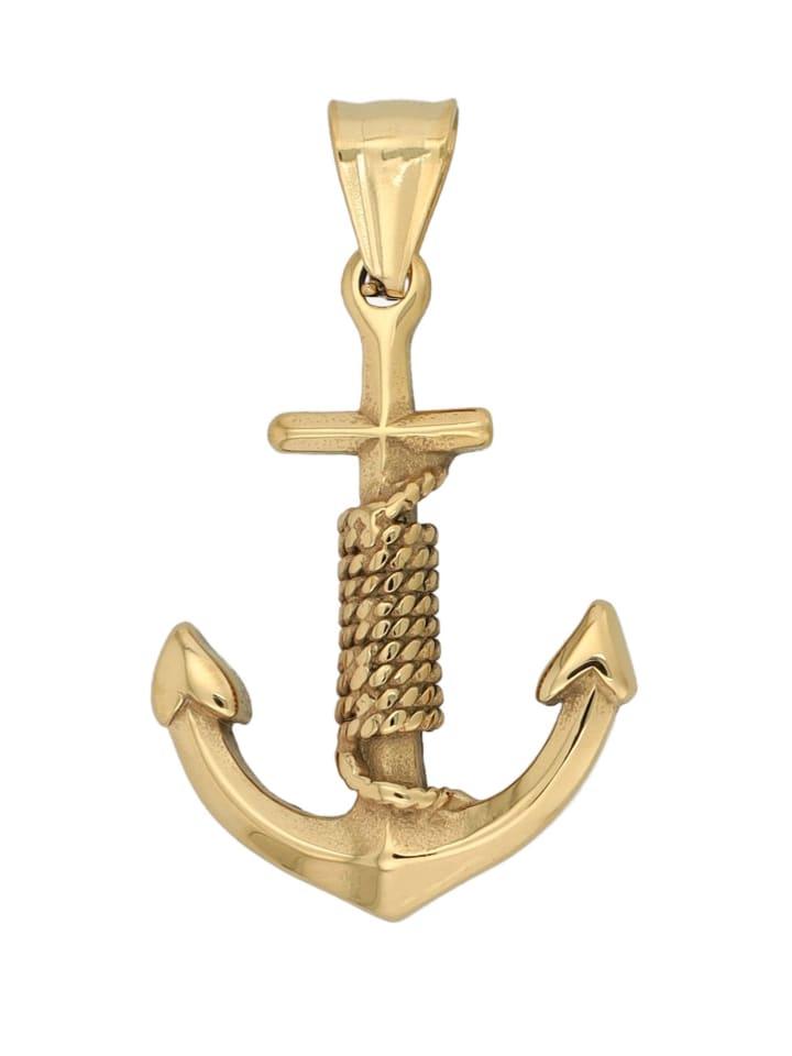 

Adeliás Кулон унисекс - кулон в виде символа бесконечности из нержавеющей стали с золотым покрытием