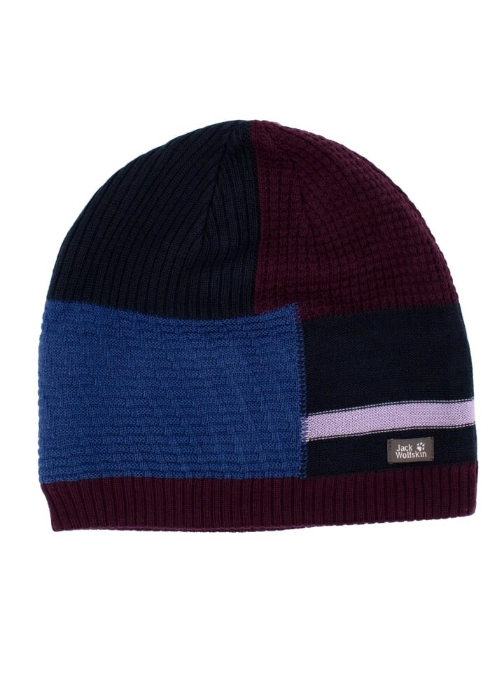 

Шапка Jack Wolfskin Accessoires Stormlock Patch Cap Mütze, синий