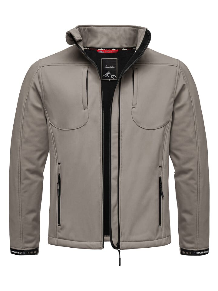 

Куртка софтшелл Amaci&Sons Softshelljacke VISALIA, темно-серый