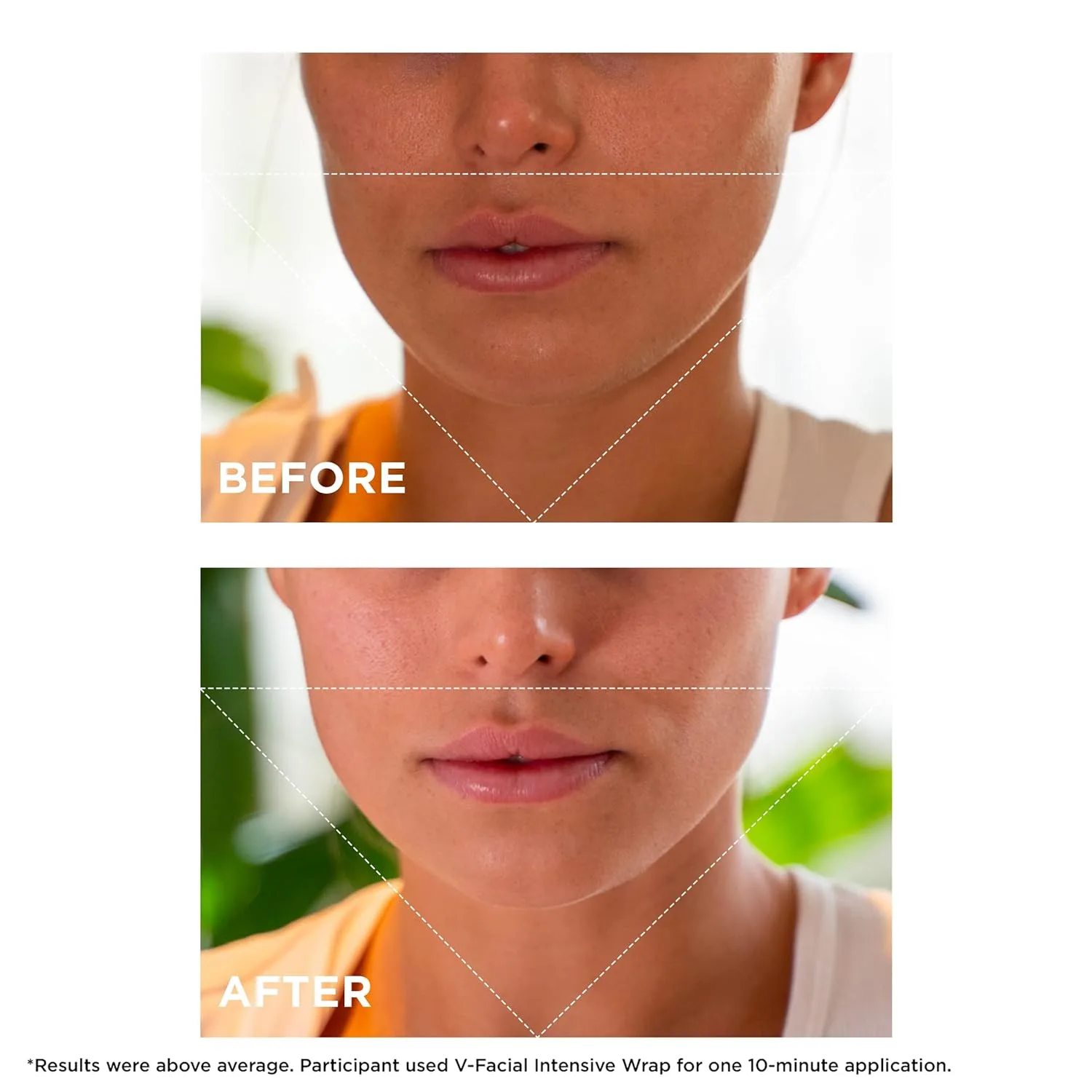Маска для лица Clarins — V-Facial Intensive Wrap | для контурирования лица, уменьшает отечность и покраснения, 75 мл — фото 4