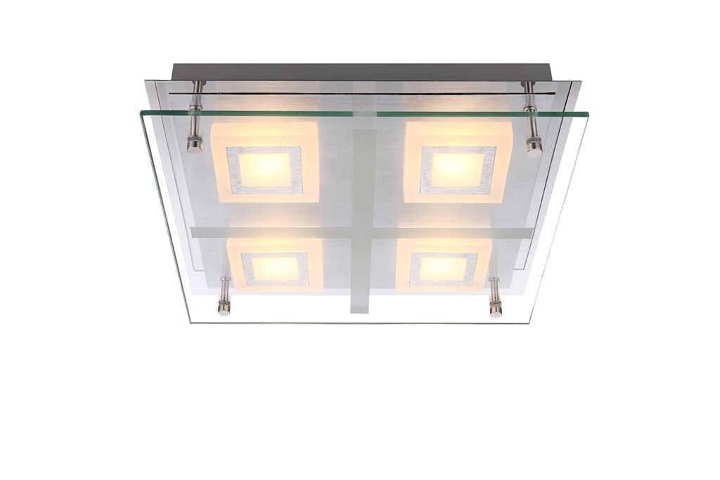 

Потолочный светильник Globo Dl хром, 4Xled 49206-4 Globo Lighting, серебро