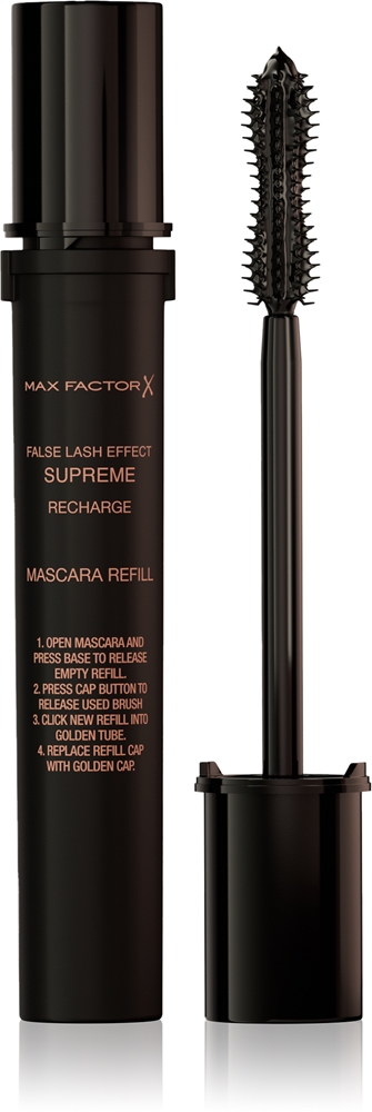 

Тушь для ресниц Supreme Recharge с эффектом накладных ресниц Max Factor, atspalvis black 8 мл
