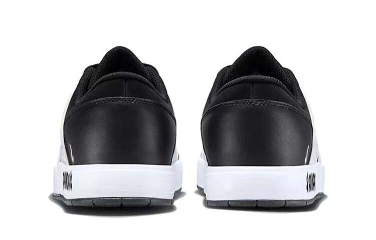 Кроссовки Air Jordan Nu Retro 1 Low, белый/черный — фото 4
